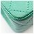Borsa a tracolla Chanel 2.55 Mini Matelassé in pelle Verde - vista 8