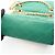 Borsa a tracolla Chanel 2.55 Mini Matelassé in pelle Verde - vista 9