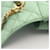 Borsa Chanel Coco Handle Flap Verde  - vista 7