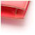 Borsa a Spalla Chanel Coco Mark Rosso - vista 9