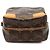 Borsa a tracolla Louis Vuitton Monogram Amazon Crossbody Marrone - vista 3