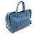 Borsa 2-Way Balenciaga Blackout City S Blu - vista 2