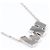 Collana Harry Winston HW Graffiti Zaffiro e Diamante Argento Blu - vista 5