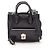 Borsa a 2 vie Balenciaga Padlock Mini All Afternoon Nero