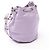 Borsa a secchiello Balenciaga Le Cagole XS in pelle viola Porpora - vista 2