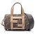 Borsa 2-Way Fendi Zucca Nero Beige