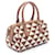 Borsa 2-Way TRIANGOLO JACQU Prada Marrone Bianco - vista 2