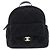 Zaino Chanel AS5679 in velluto nero e nylon