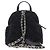 Zaino Chanel AS5679 in velluto nero e nylon - vista 2