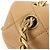 Borsa a tracolla in pelle beige Chanel AS3885 - vista 7