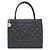 Timeless Borsa Chanel 1804 in pelle di vitello martellata nera Nero
