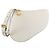 Borsa a Spalla Saddle di Christian Dior Bianco
