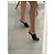 Christian Dior Mule-Heels aus schwarzem gerafftem Leder - Ansicht 7