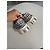 Givenchy Low-Top-Sneaker aus Monogramm-Canvas und Leder Schwarz Weiß - Ansicht 3