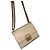 Borsa a tracolla Fendi Kan U in pelle - Beige
