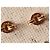 Orecchini Gucci GG Marmont in oro giallo D'oro - vista 8