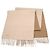 Hermès Hermes Cashmere-Stola Farbe Etoupe Beige - Ansicht 5