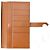 Cartera larga clásica Hermès Bearn Castaño - vista 12
