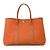 Hermès Bolsa Tote HERMES Garden 30 TPM Marrom Laranja - vista 3