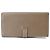 Hermès Bearn Soufflé Long Wallet aus graumeliertem Epsom-Leder - Ansicht 3
