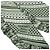 Hermès Hermes Twilly Frill Eperon d'Or Bandana Nero Bianco Verde - vista 3