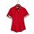 Camicia Burberry London Cotone Rosso Nova Check - vista 2