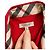 Camicia Burberry London Cotone Rosso Nova Check - vista 4