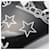Barrette per cuffie Chanel Coco Mark Nero Bianco - vista 4