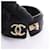Timeless Bracciale Charm Chanel Coco Mark Turnlock Nero D'oro  - vista 3