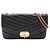Borsa a Spalla Chanel Bias Stitch Nero