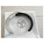 Hermès Play Bracelet Brushed Steel and Black PVD Silvery  - view 3