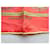 Hermès Gavroche 45 Seidentuch "Les Armes de Paris" Rot und Gold Golden  - Ansicht 2