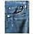 Dsquared2 Jeans Cyber Y2K Straight Leg Negro Distressed, Talla 42 Azul - vista 12