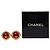 Brincos redondos Chanel Gripoix Vermelho Dourado - vista 6