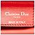 Borsa in pelle rossa Christian Dior Rosso - vista 9