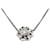 Collana Chanel Camellia Coco Mark Nero Argento - vista 2