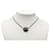 Collana Chanel Camellia Coco Mark Nero Argento - vista 6