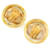 Orecchini a clip Chanel Coco Mark D'oro - vista 2