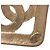 Spilla Chanel Vintage Coco Mark Diamond D'oro - vista 3