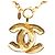 Collana Chanel Matelassé placcata oro D'oro - vista 2