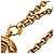 Collana Chanel Matelassé placcata oro D'oro - vista 4
