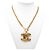 Collana Chanel Matelassé placcata oro D'oro - vista 6