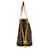 Borsa Louis Vuitton Monogram Neverfull PM Marrone - vista 3
