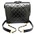 Chanel Matelassé Square Rucksack Schwarz - Ansicht 2