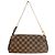 Borsa a tracolla Louis Vuitton Eva Damier Ebene Marrone - vista 2