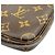 Louis Vuitton Mini Pochette Accessoires Marrone - vista 7