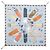Hermès Hermes L'HEURE DES GANTS Carré
Foulard Blu