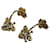 Orecchini Rocky Louis Vuitton Argento Rosso D'oro