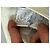 Minigonna Chanel in vernice bianca e tweed multicolore Bianco - vista 7