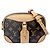 Mini borsa a tracolla Louis Vuitton Monogram Deauville Marrone